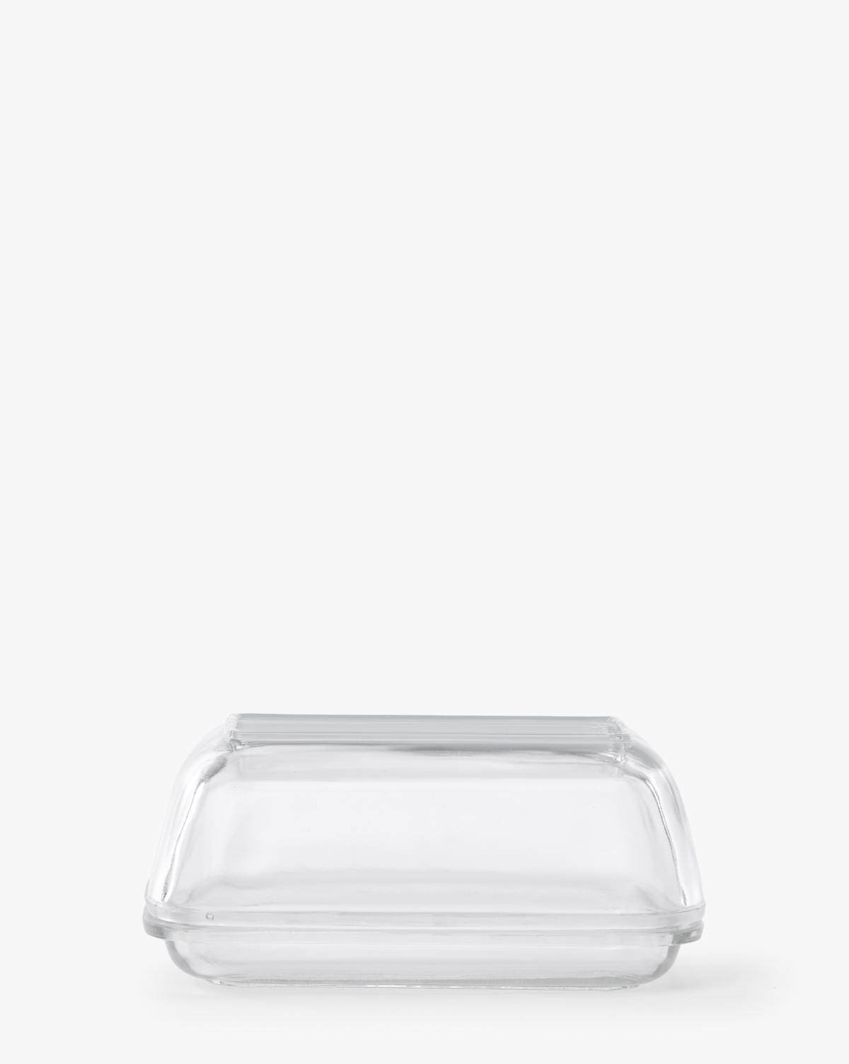 Andrew Glass Butter Dish