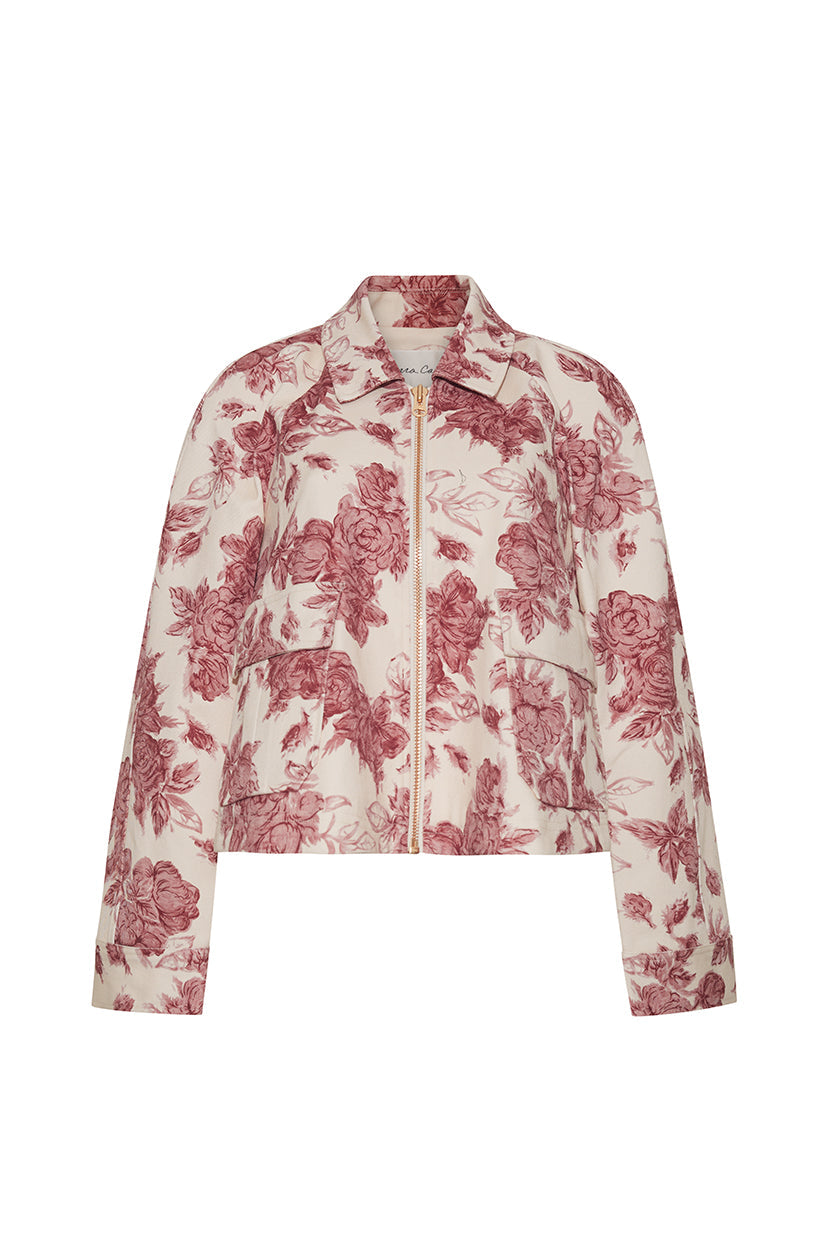 Andrew Jacket in Tossed Floral Ginger