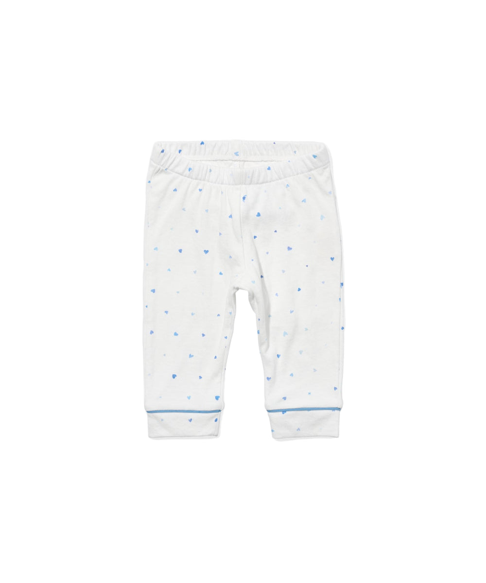 Andy Baby Legging in Blue Hearts