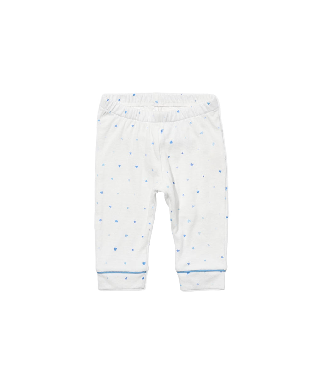 Andy Baby Legging in Blue Hearts