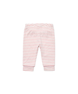 Andy Baby Legging in Dusty Rose Mini Stripe