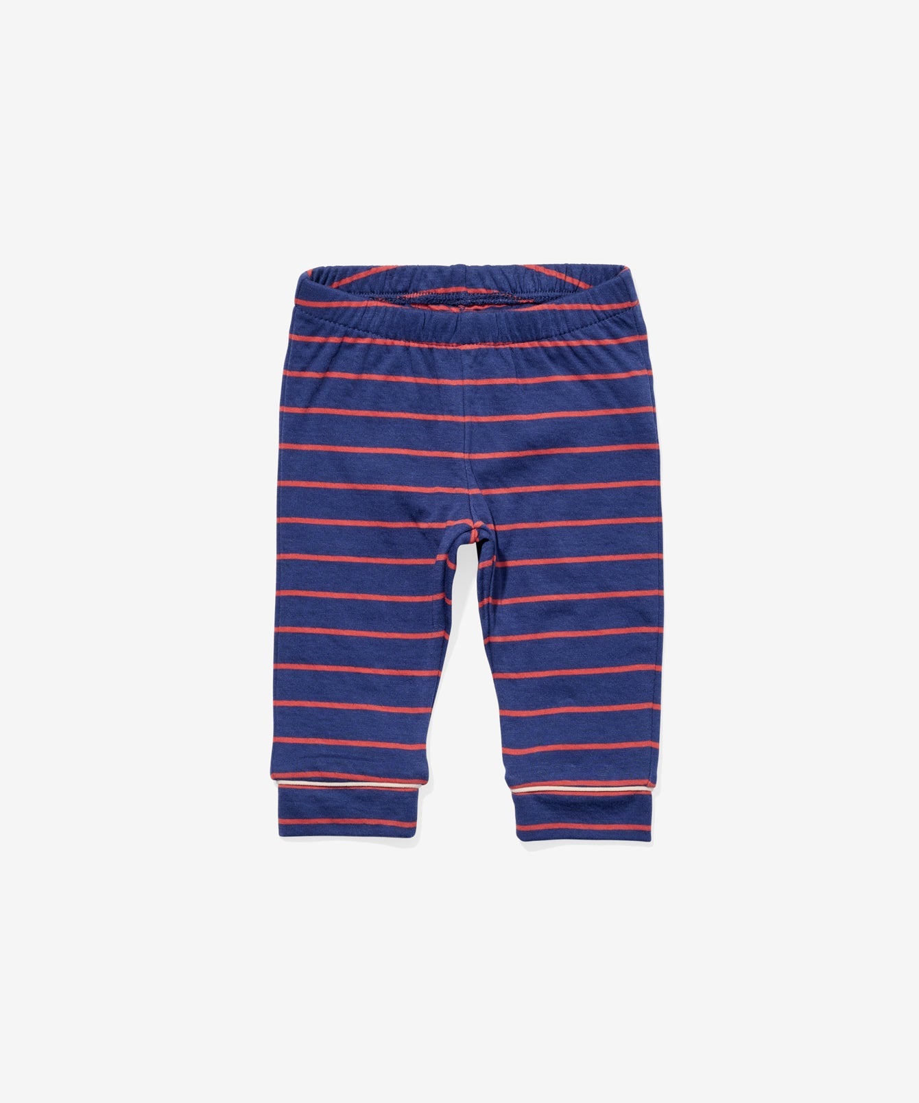 Andy Baby Legging in Navy Fine Stripe