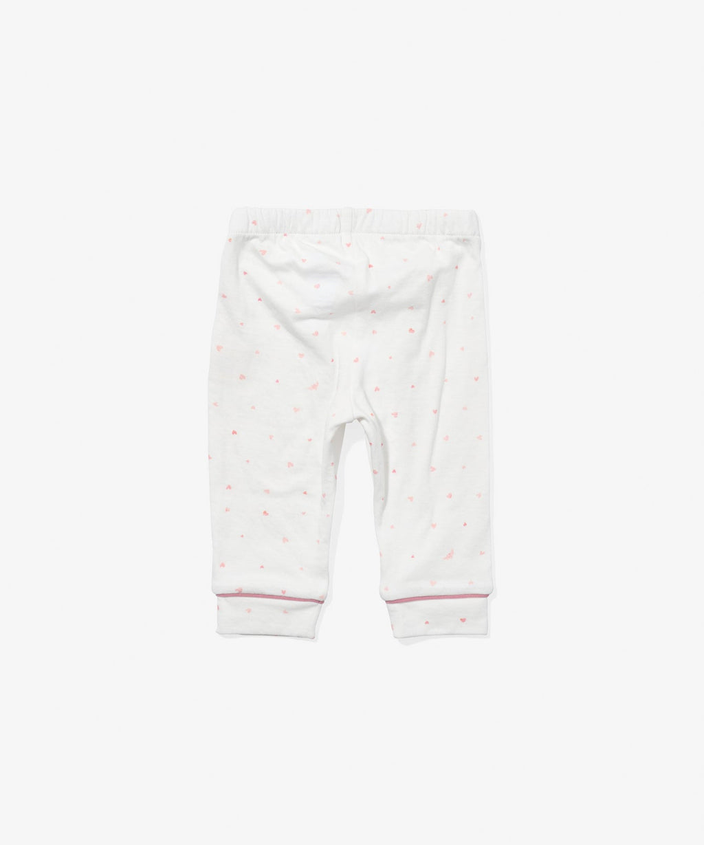 Andy Baby Legging in Rose Hearts