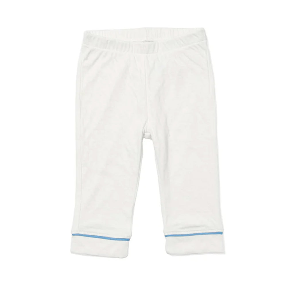 Andy Baby Legging in Blue Piping