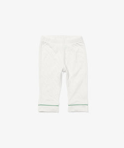 Andy Baby Legging in Seafoam Piping