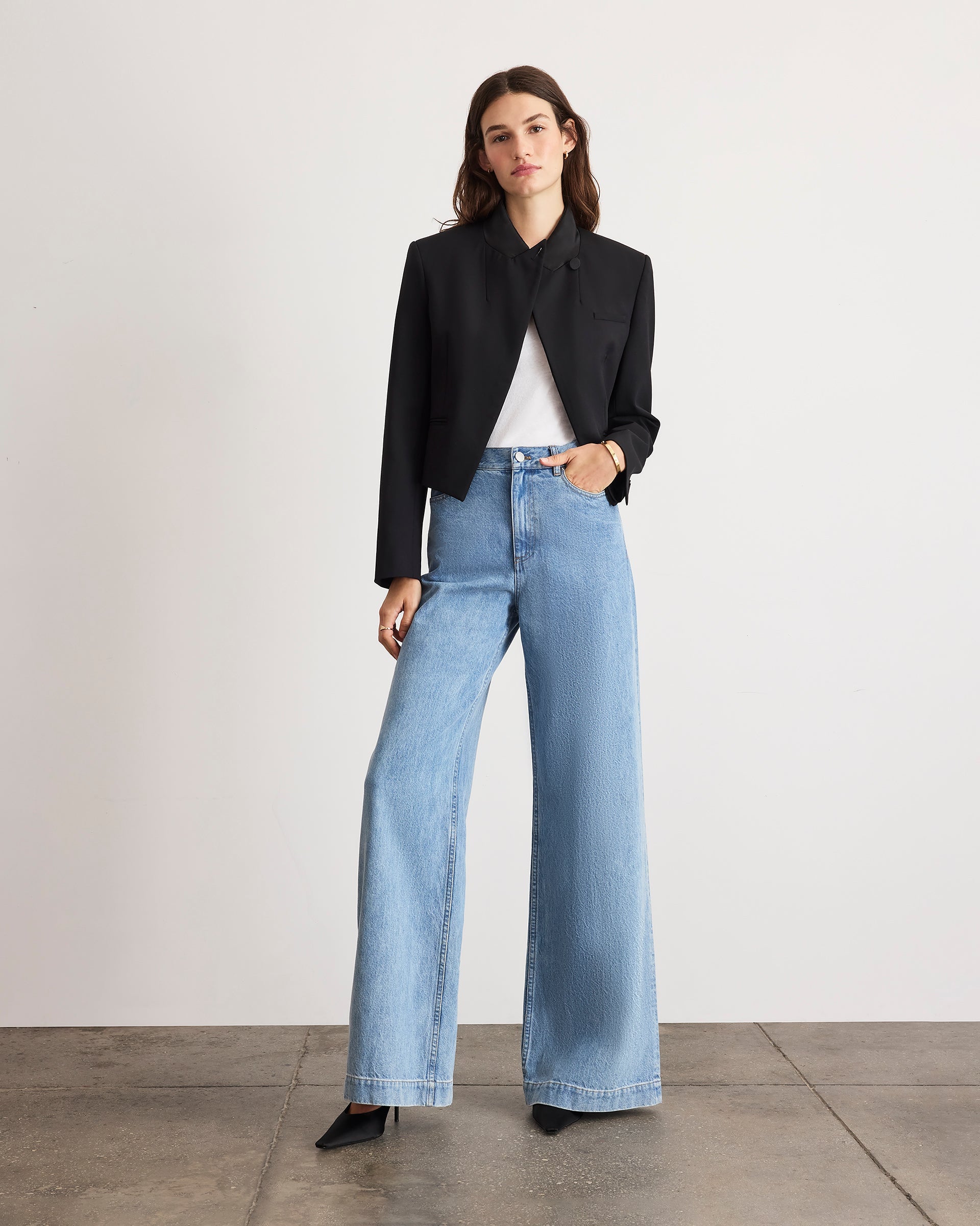 Angel Denim Pant in Cloud Wash