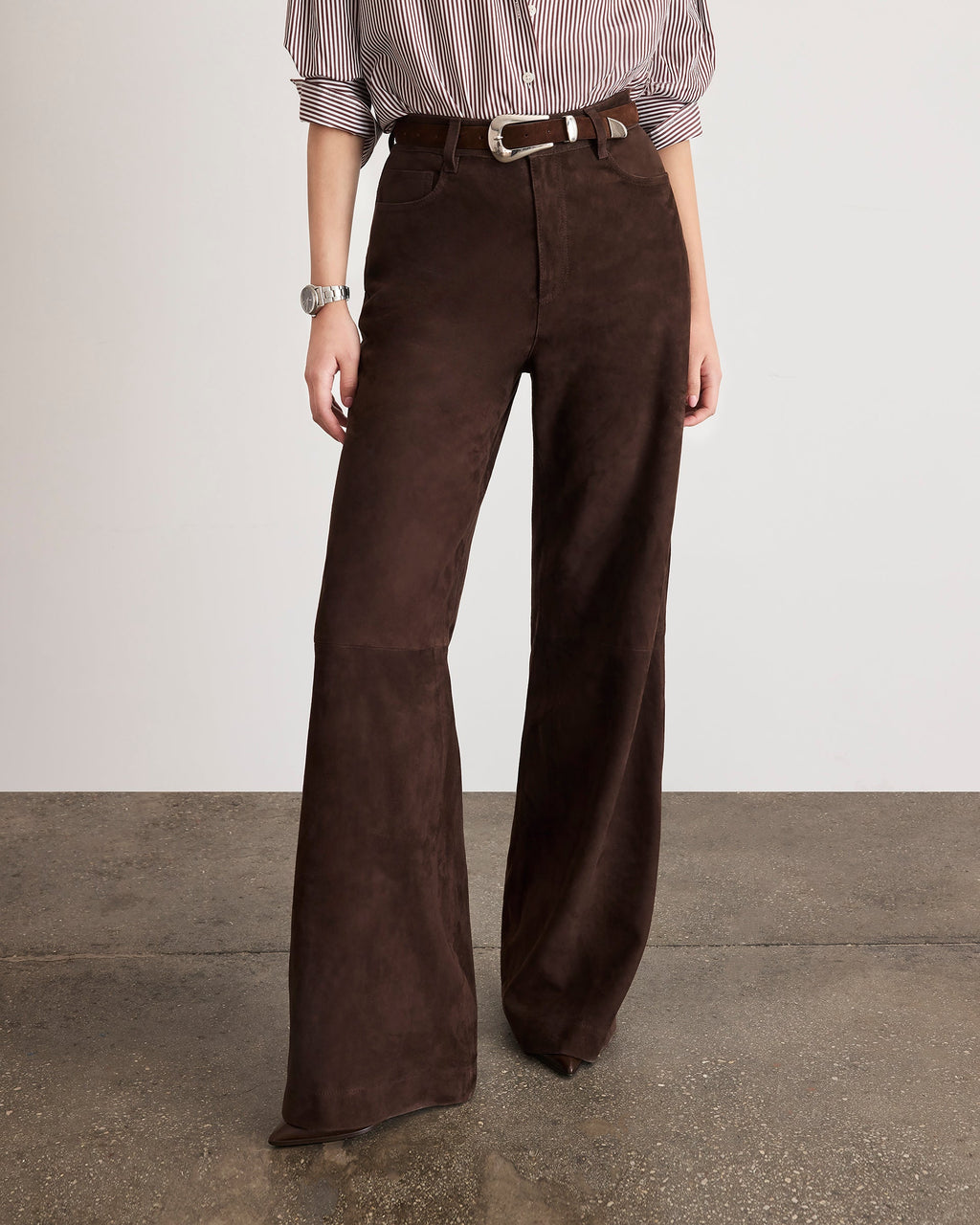 Angel Pant in Dark Fig