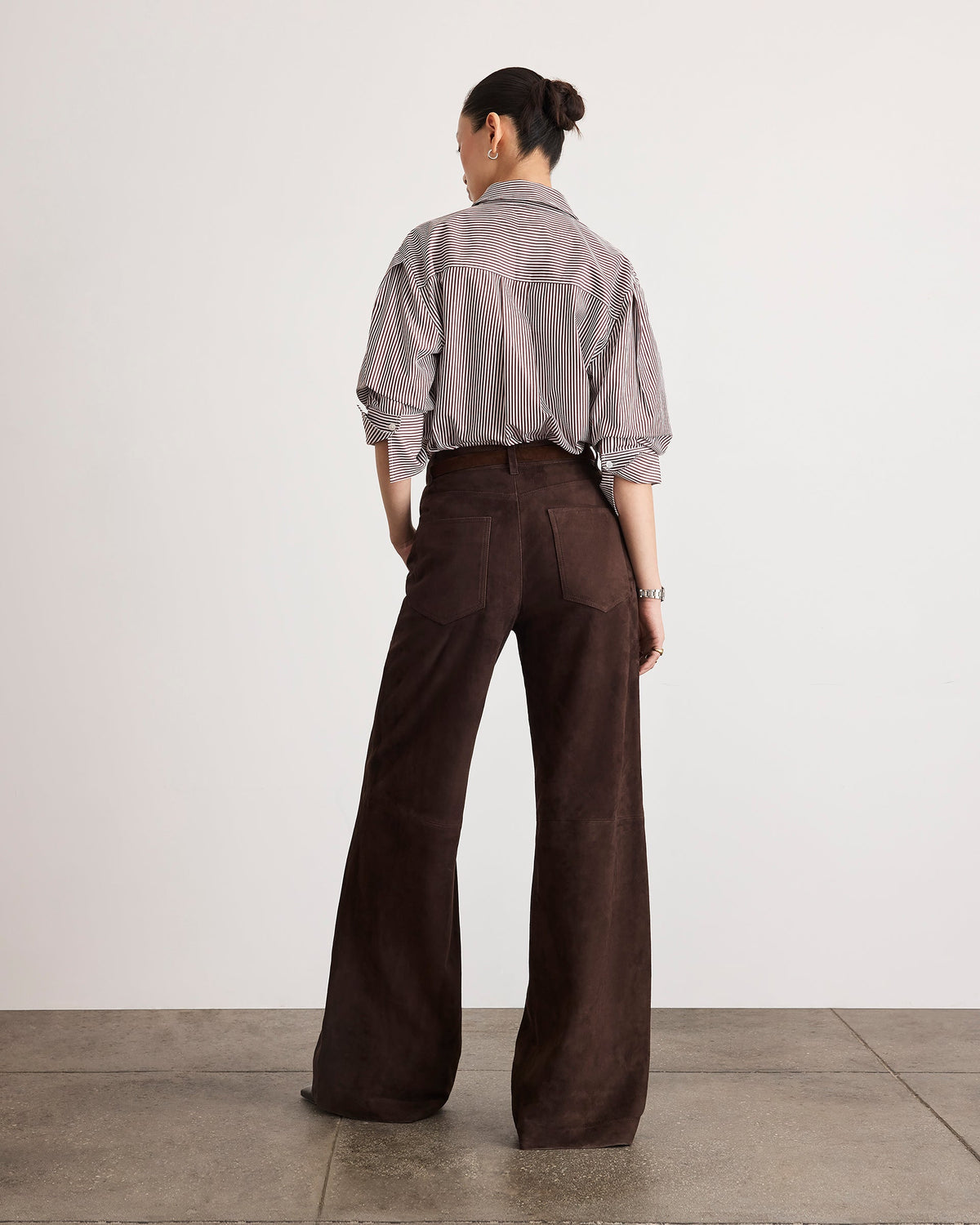 Angel Pant in Dark Fig