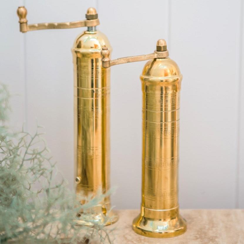 Brass Salt & Pepper Mills - Set