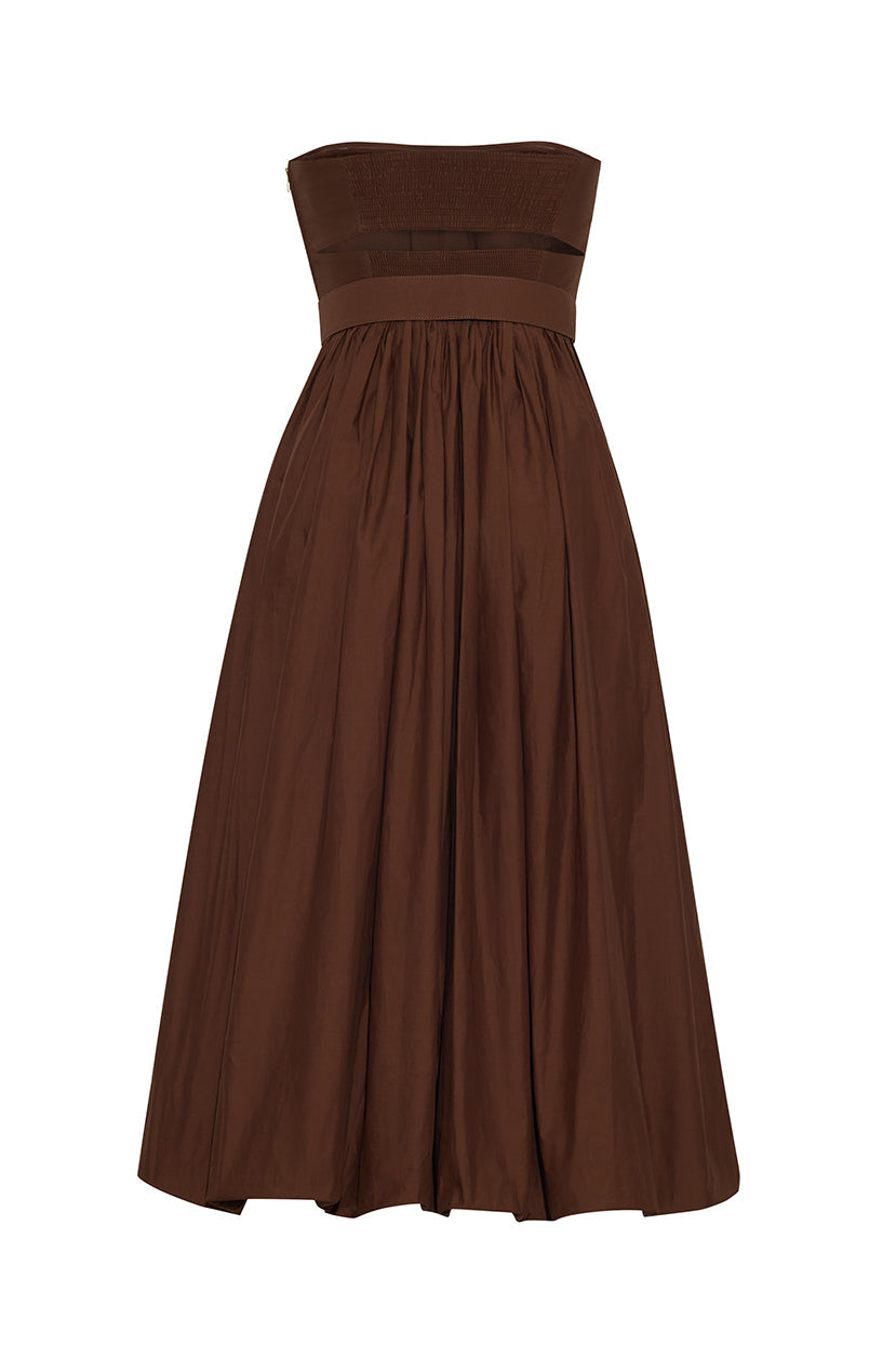 Anisha Dress in Truffle