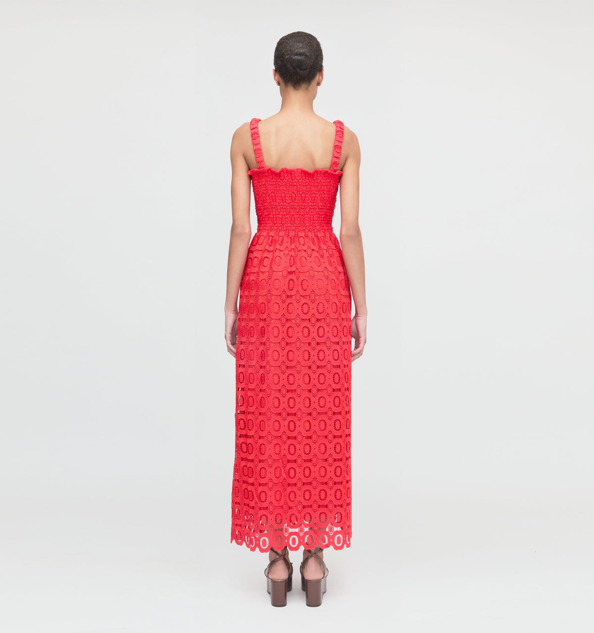 The Anjuli Nap Dress in Poppy Lace