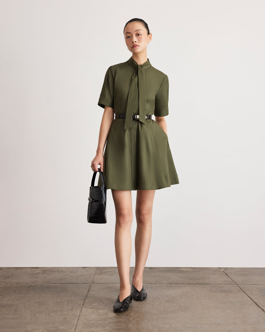 Anna Dress in Army
