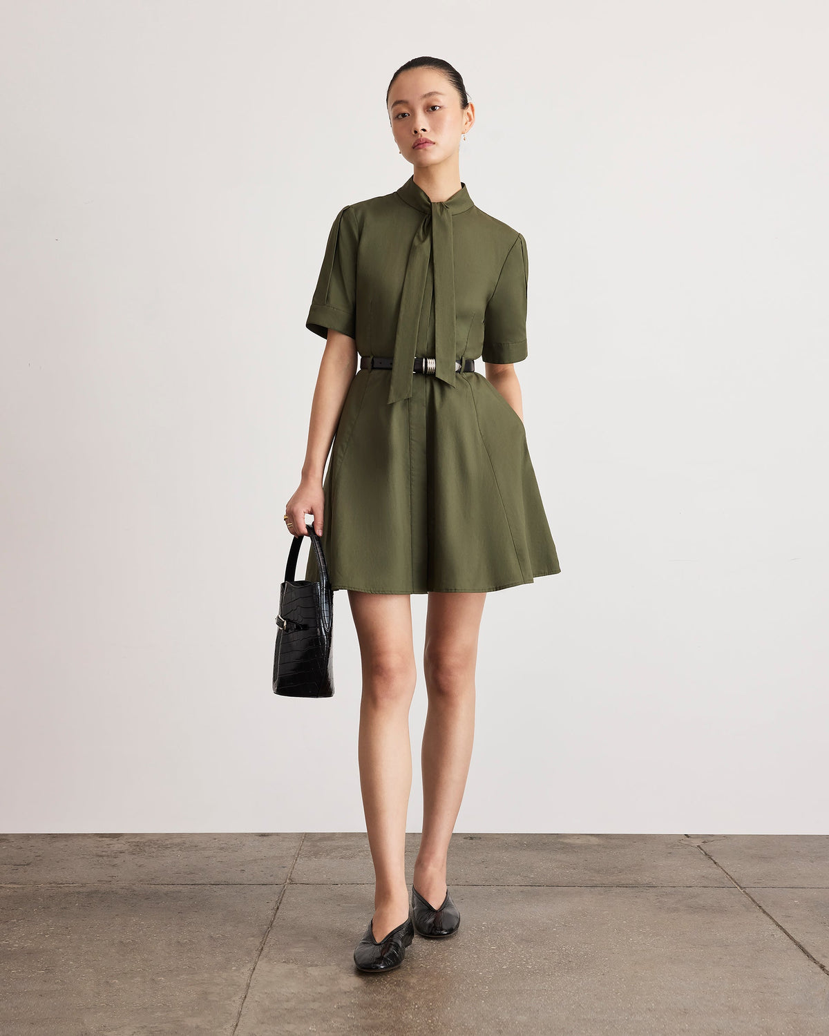 Anna Dress in Army