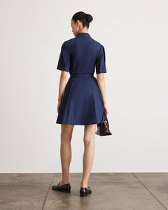 Anna Dress in Maritime Blue