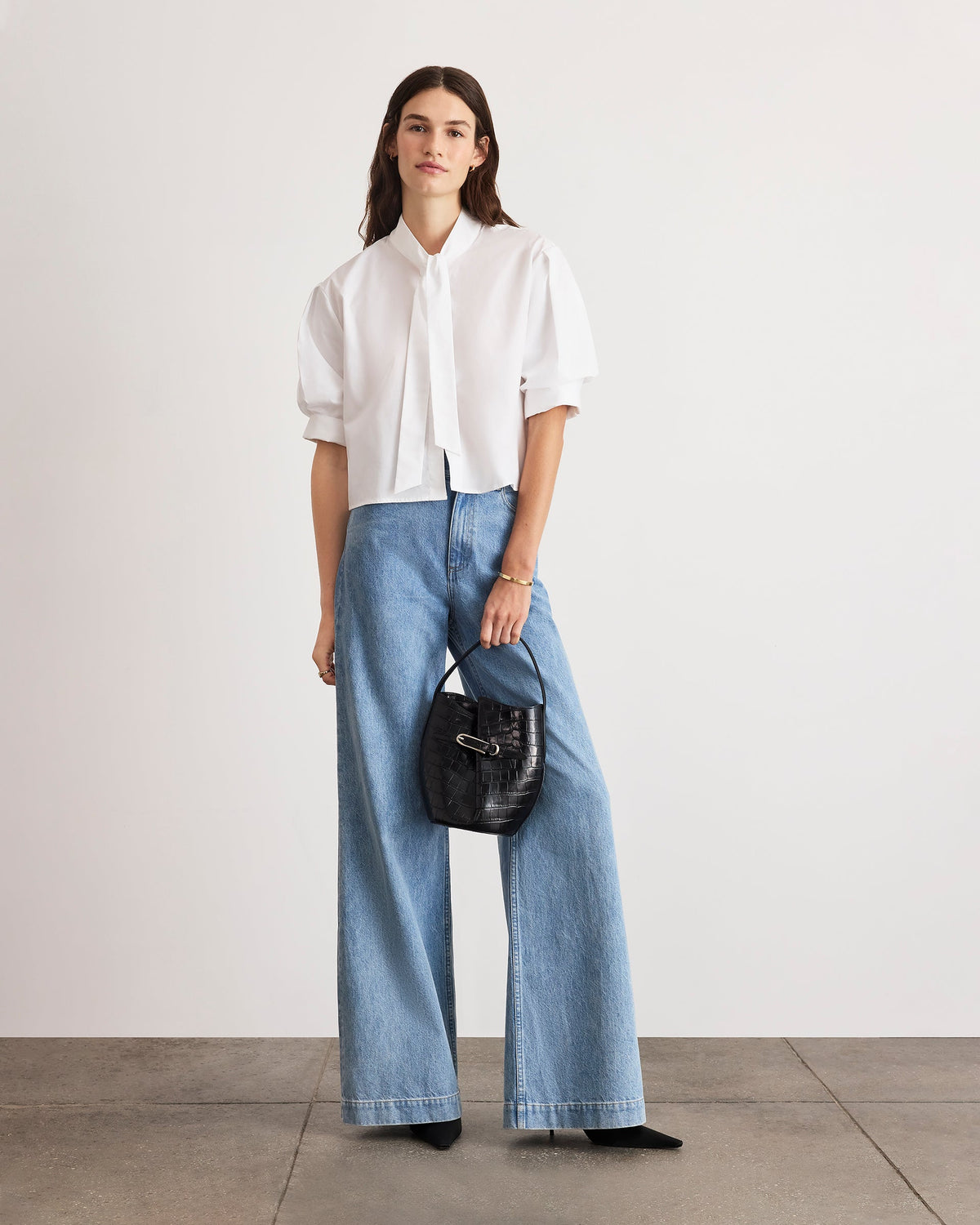 Anna Top in Optic White
