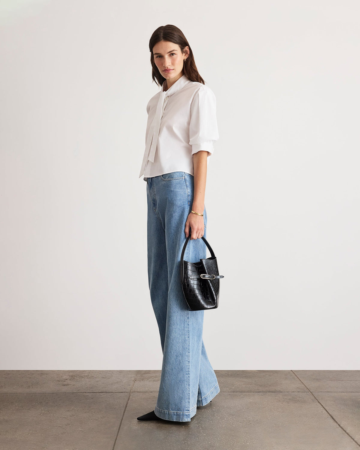 Anna Top in Optic White
