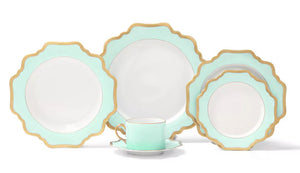 Anna's Palette Dinner in Aqua Green