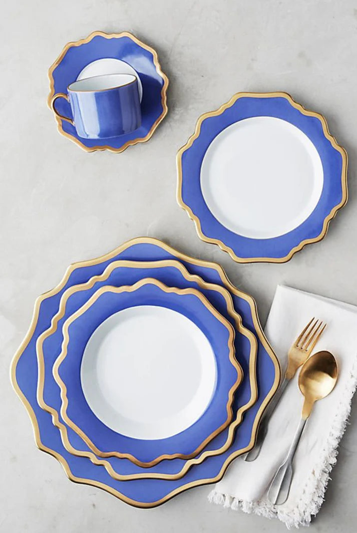 Anna's Palette Rim Soup in Indigo Blue