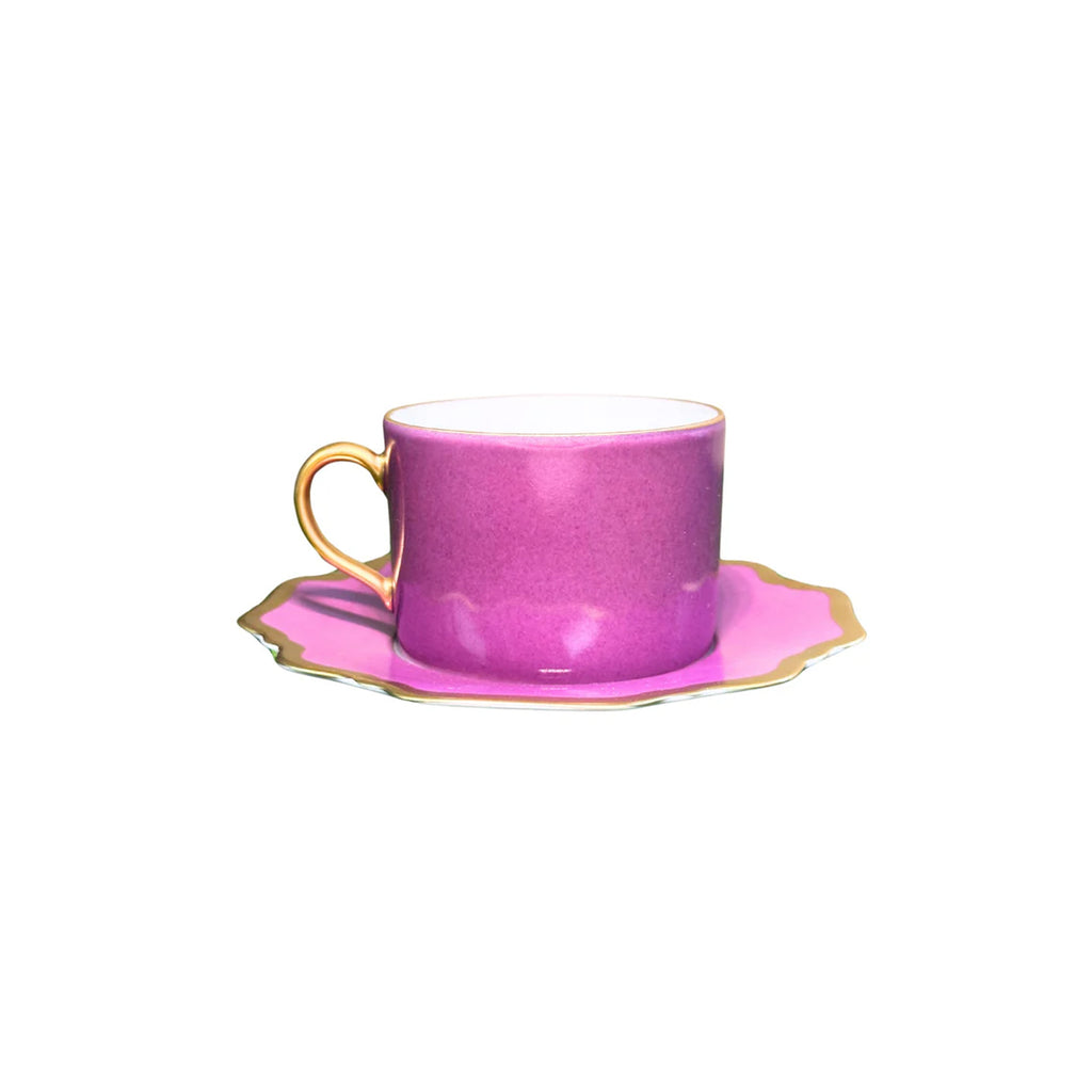 Anna's Palette Tea Cup in Purple Orchid