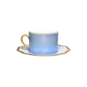 Anna's Palette Tea Saucer in Sky Blue