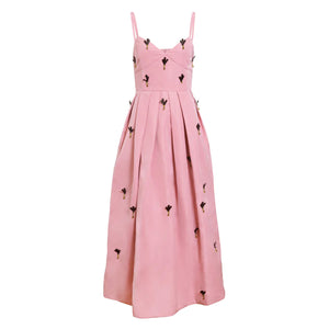 Annette Dress in Rose Quartz Multi