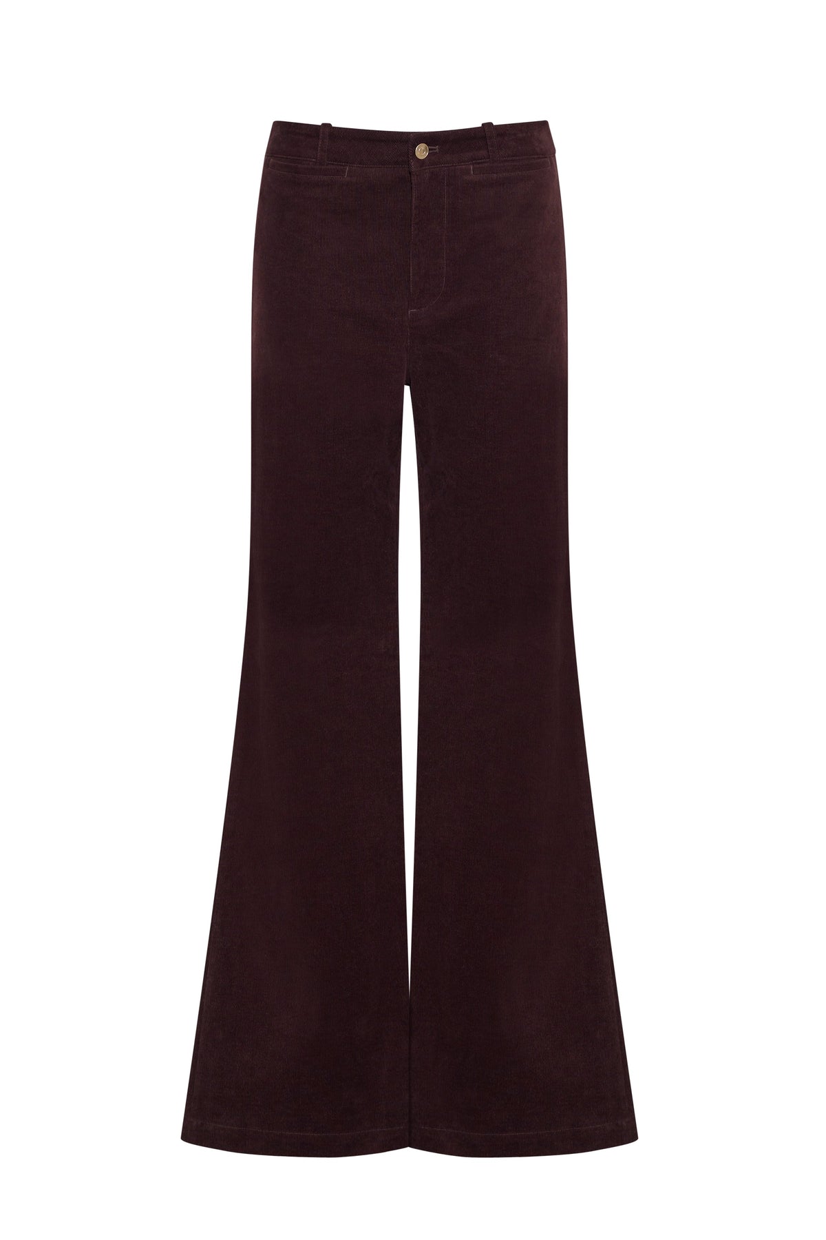 Annie Pant in Brown Corduroy