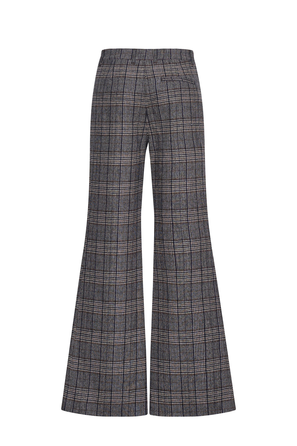 Annie Pant in Keighley Plaid Grey