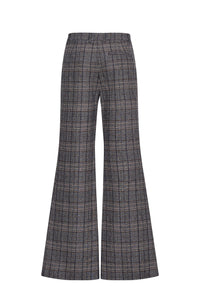 Annie Pant in Keighley Plaid Grey