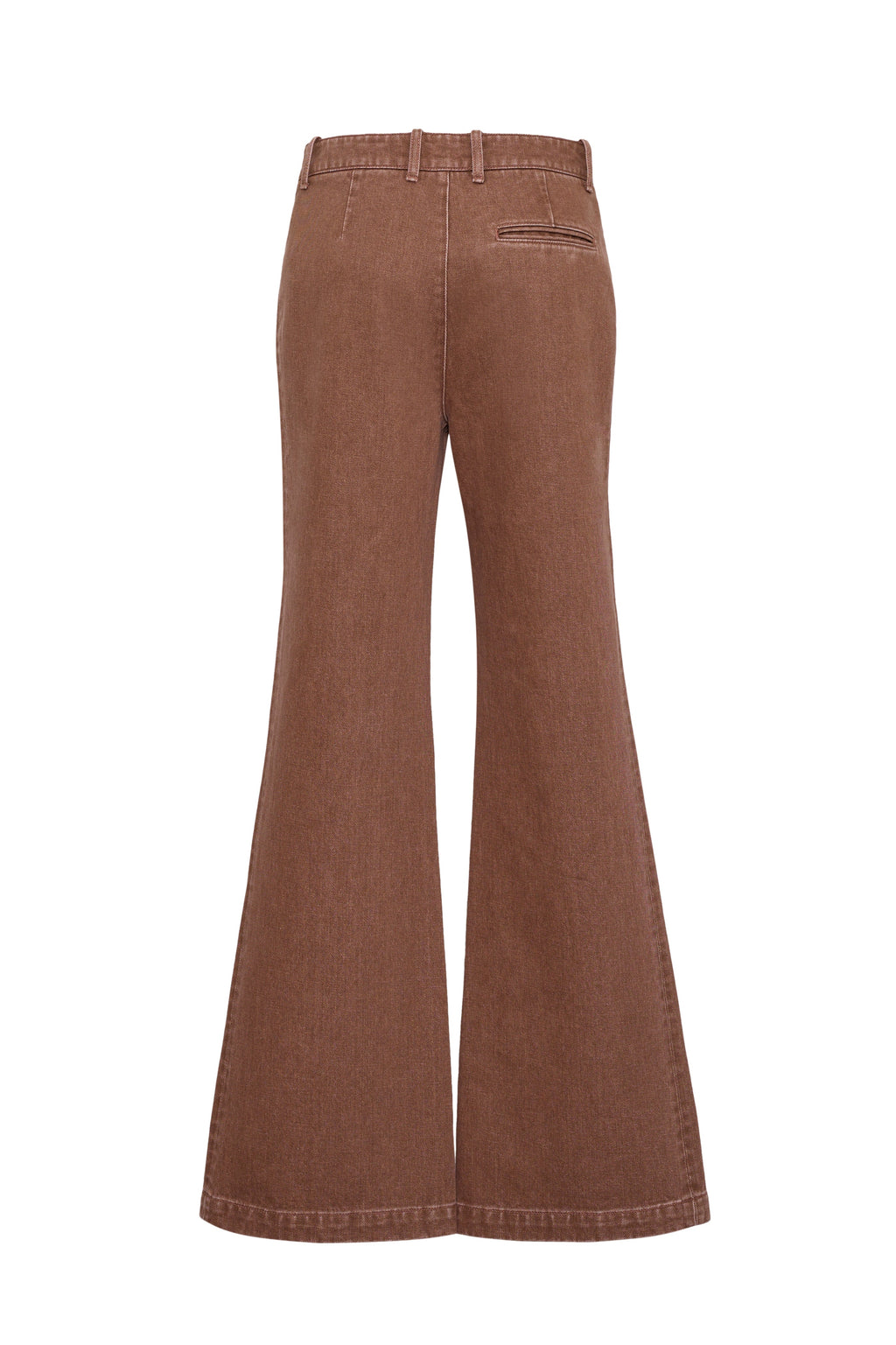Annie Pant in Taupe Denim