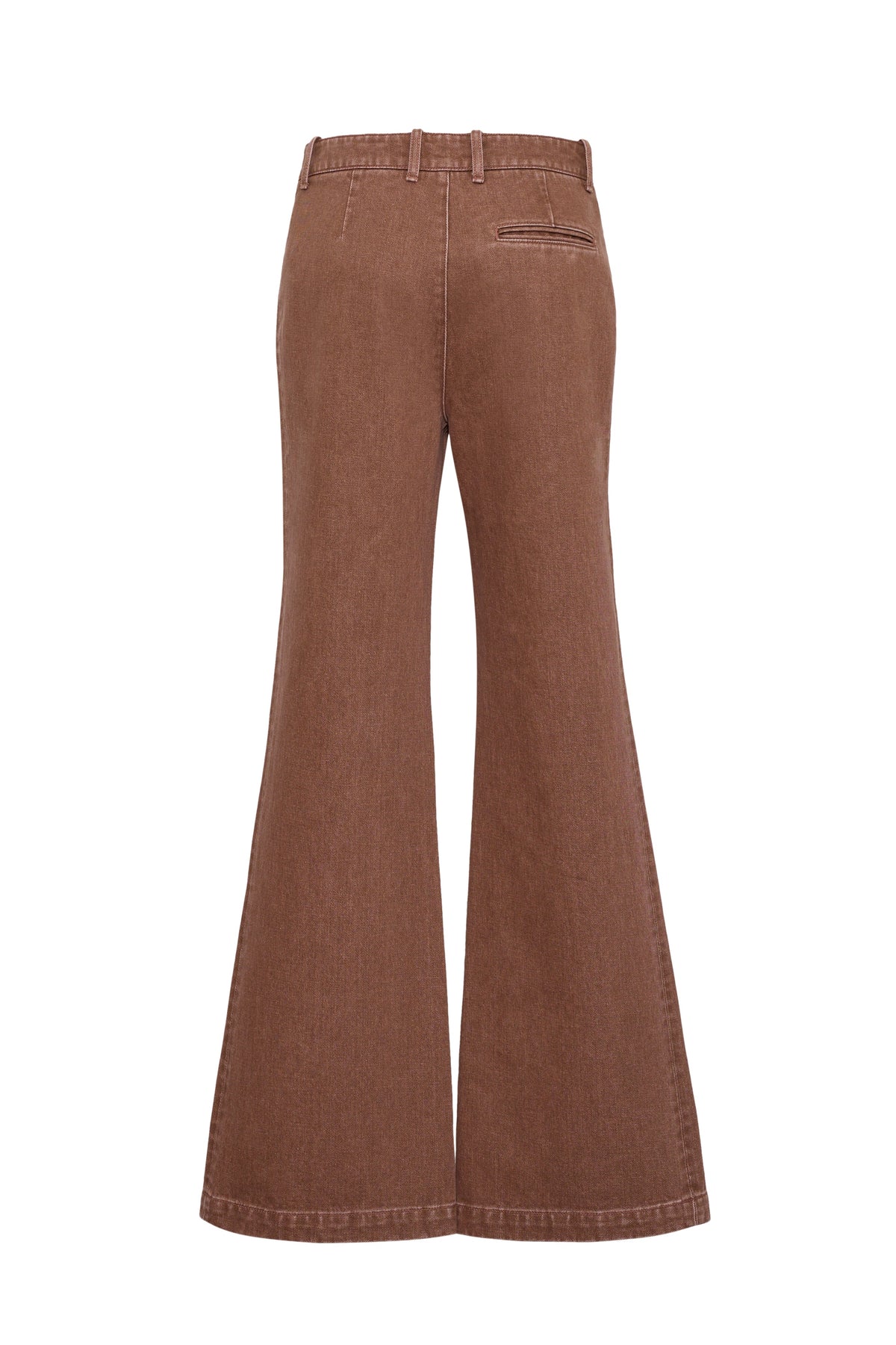 Annie Pant in Taupe Denim