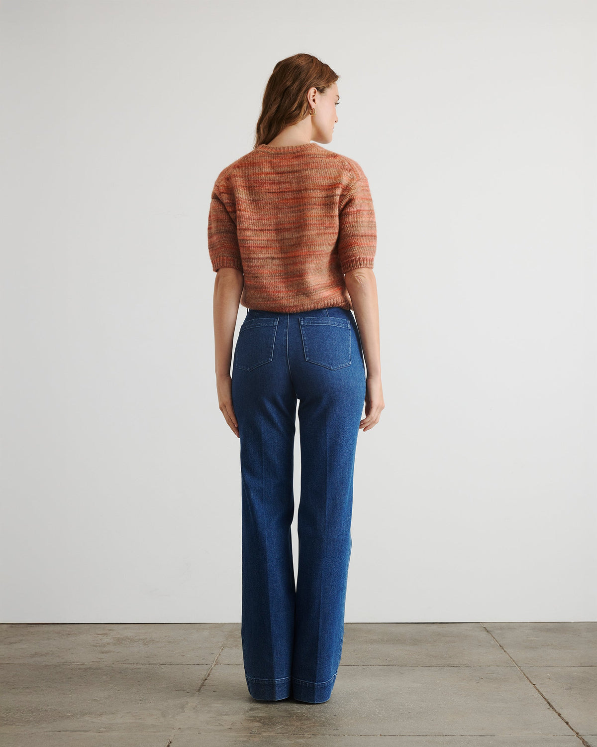 Anne Sweater in Paprika Sunset
