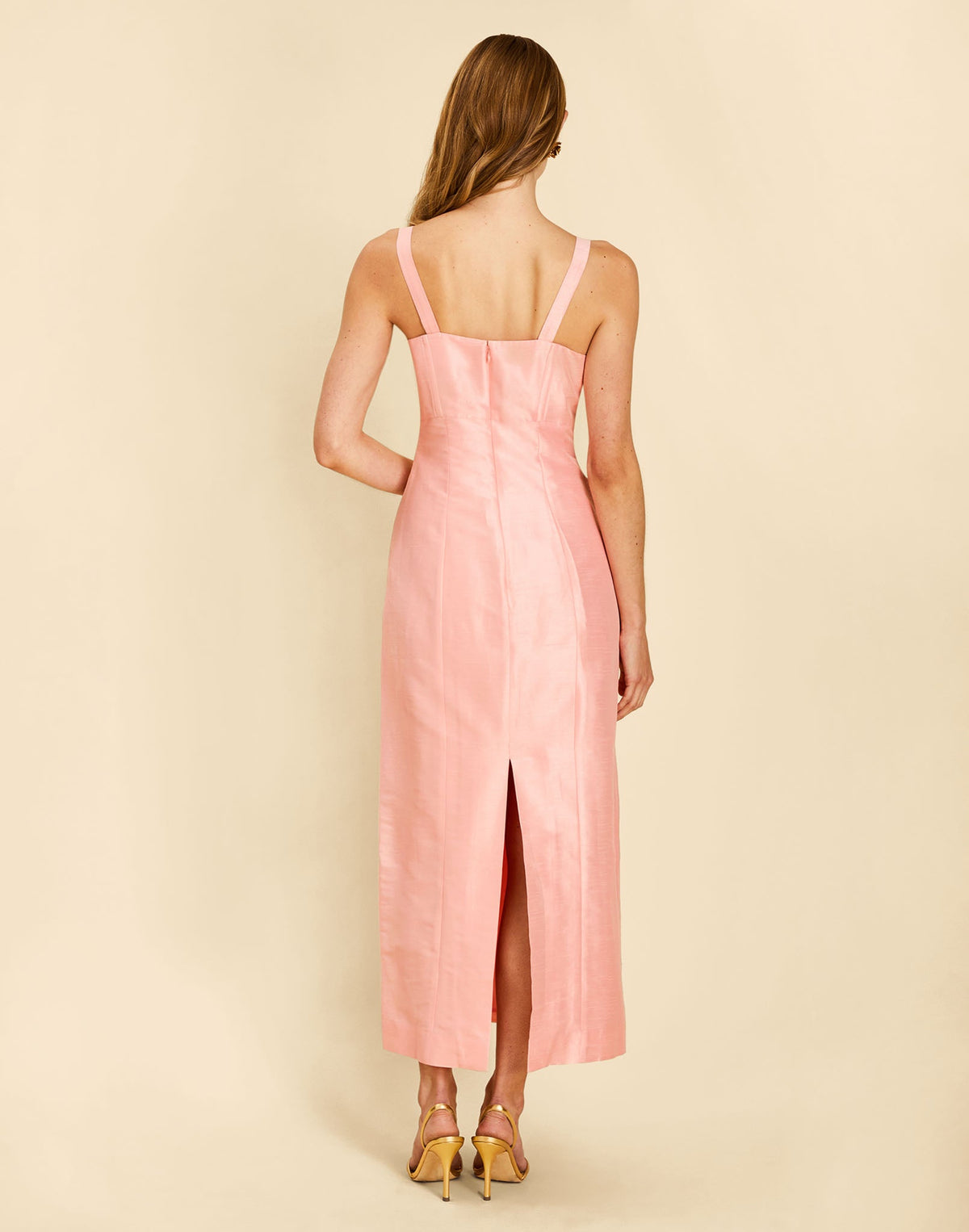 Annika Convertible Gown Set in Blush Tulip