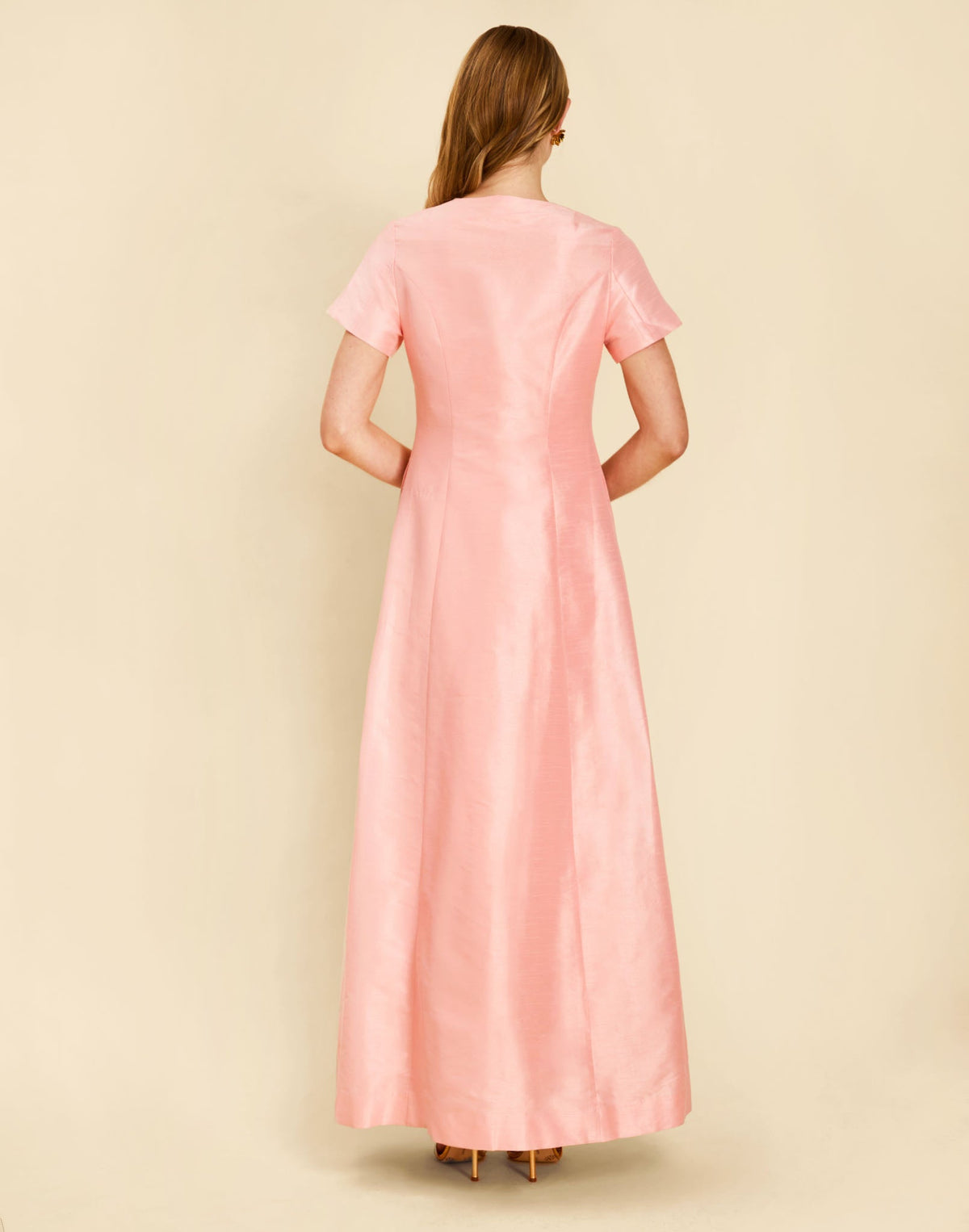 Annika Convertible Gown Set in Blush Tulip