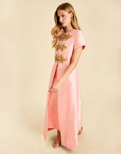 Annika Convertible Gown Set in Blush Tulip