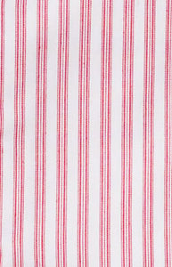 Antique Red Ticking Pajama Set