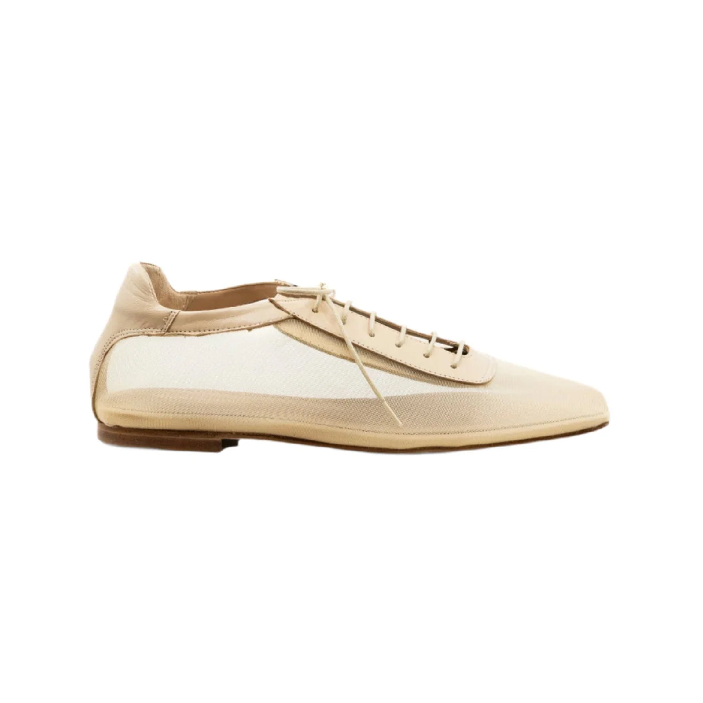 Antonia Clear Mesh Beige