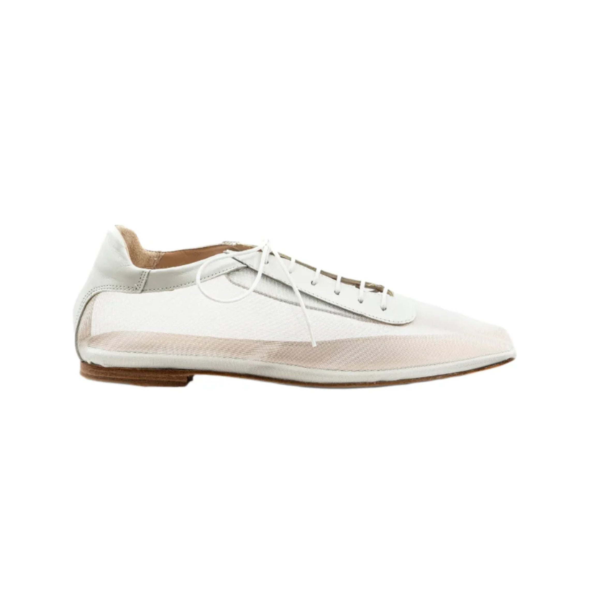 Antonia Clear Mesh White