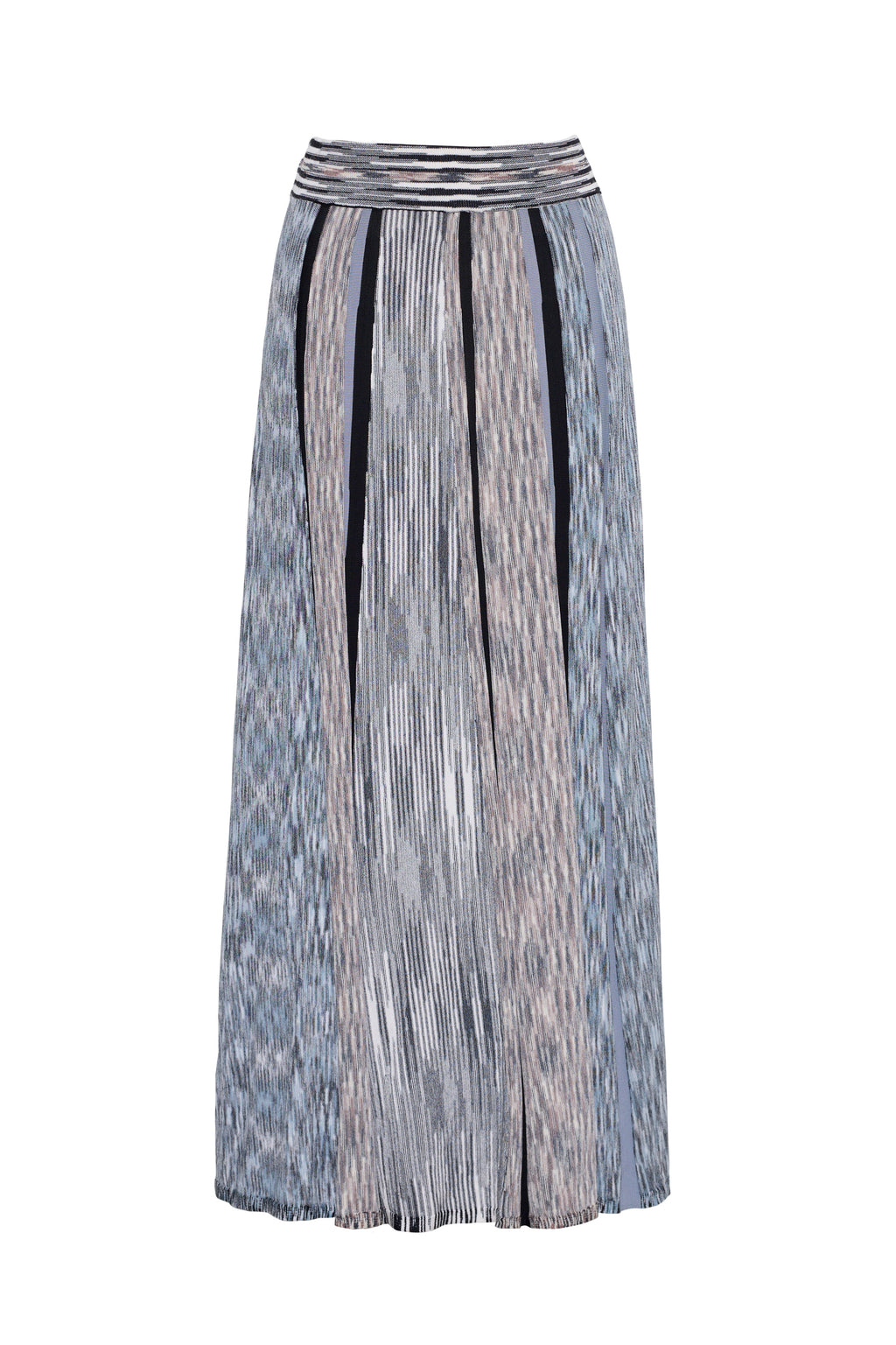 Apollo Skirt in Blue Brown Multi