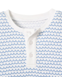 Kid's Pima Snug Fit Pajama Set in La Mer