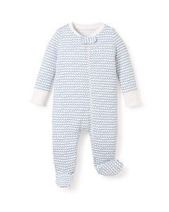 Baby's Pima Snug Fit Romper in La Mer