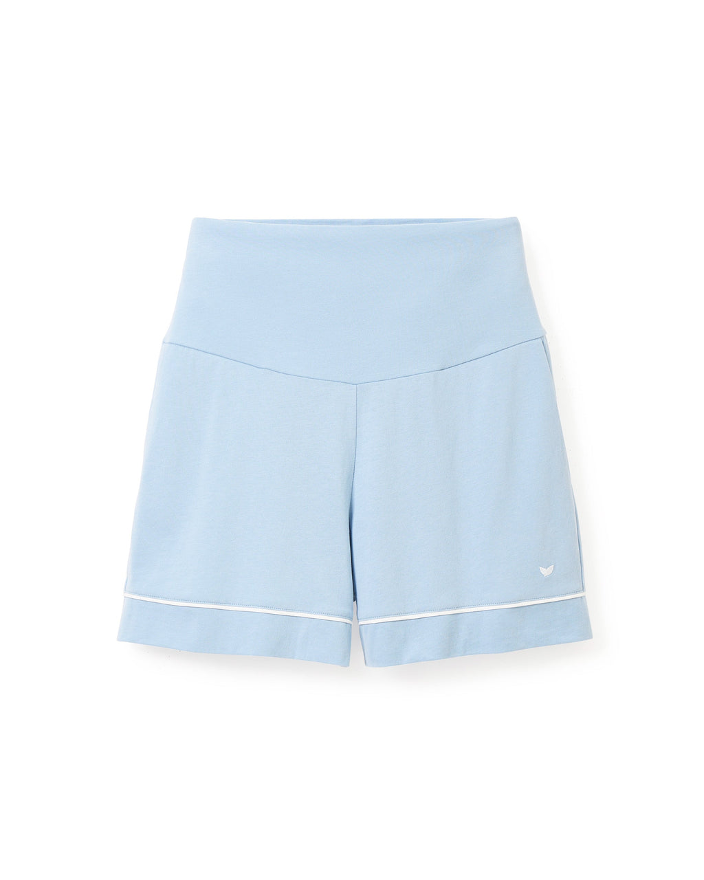 Women’s Pima Maternity Shorts in Periwinkle