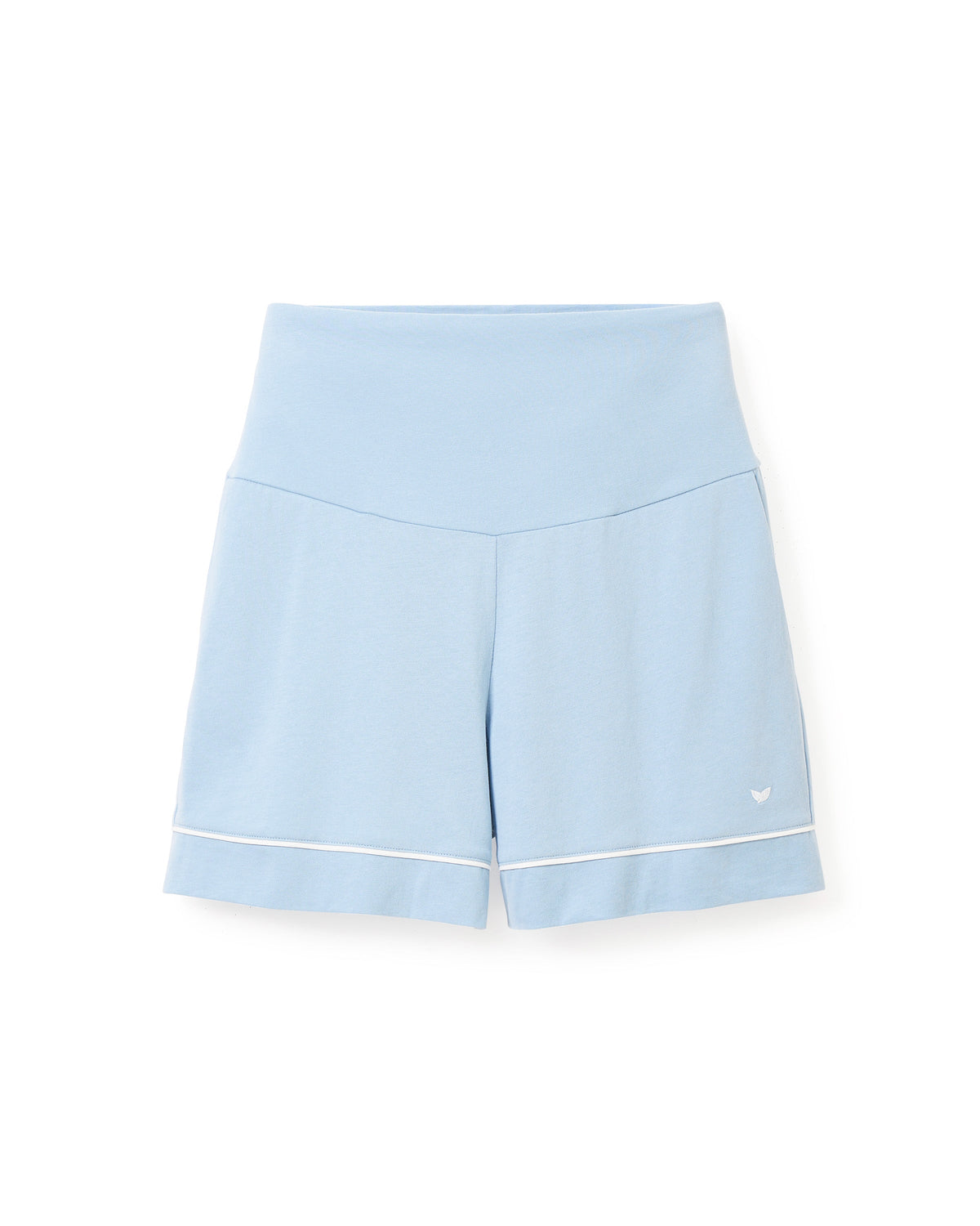 Women’s Pima Maternity Shorts in Periwinkle
