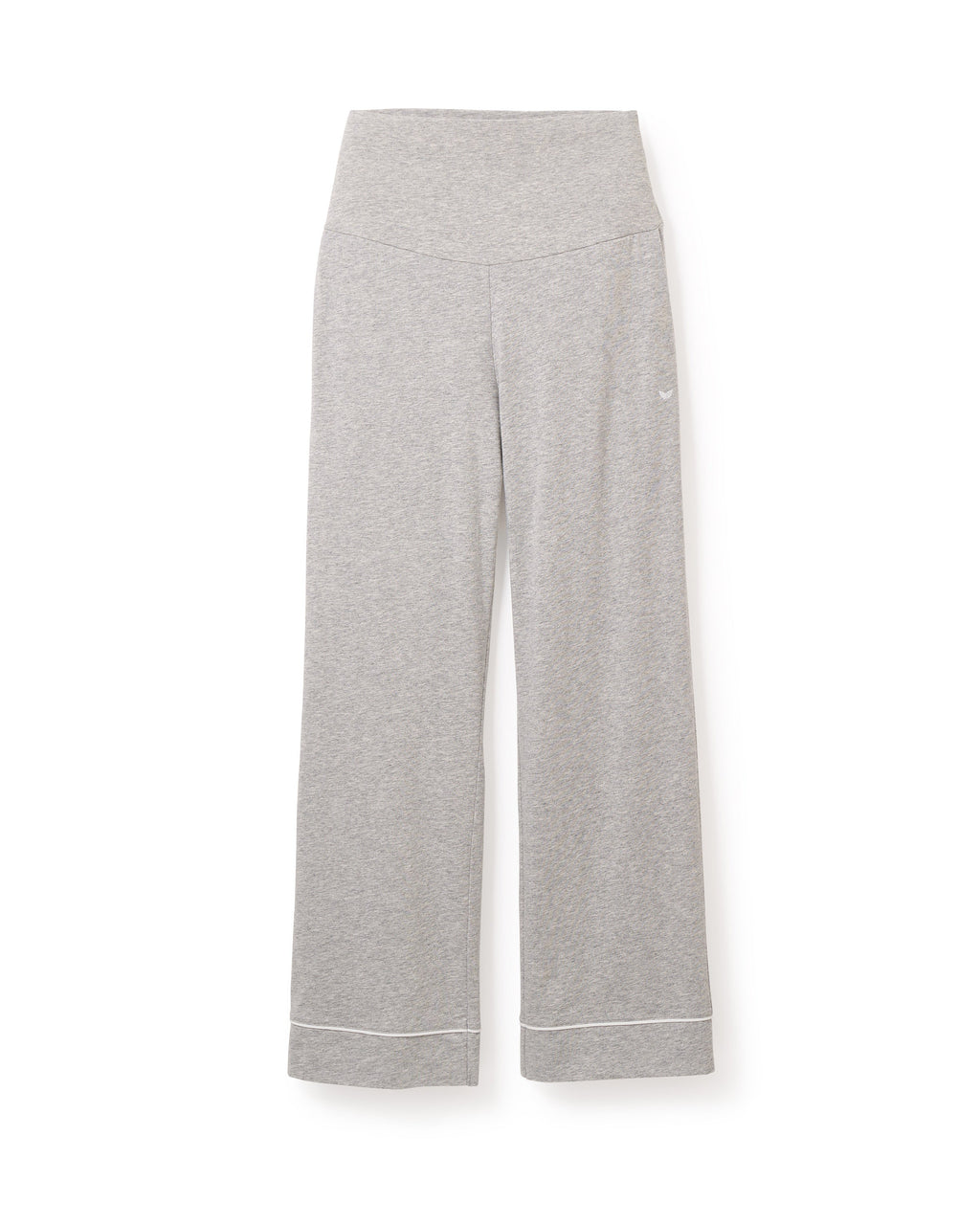 Women’s Pima Maternity Pants in Light Heather Grey