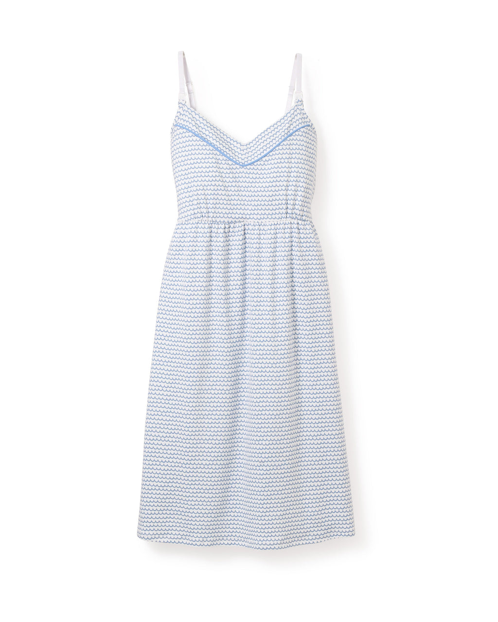 Women’s Pima Maternity Nightgown in La Mer