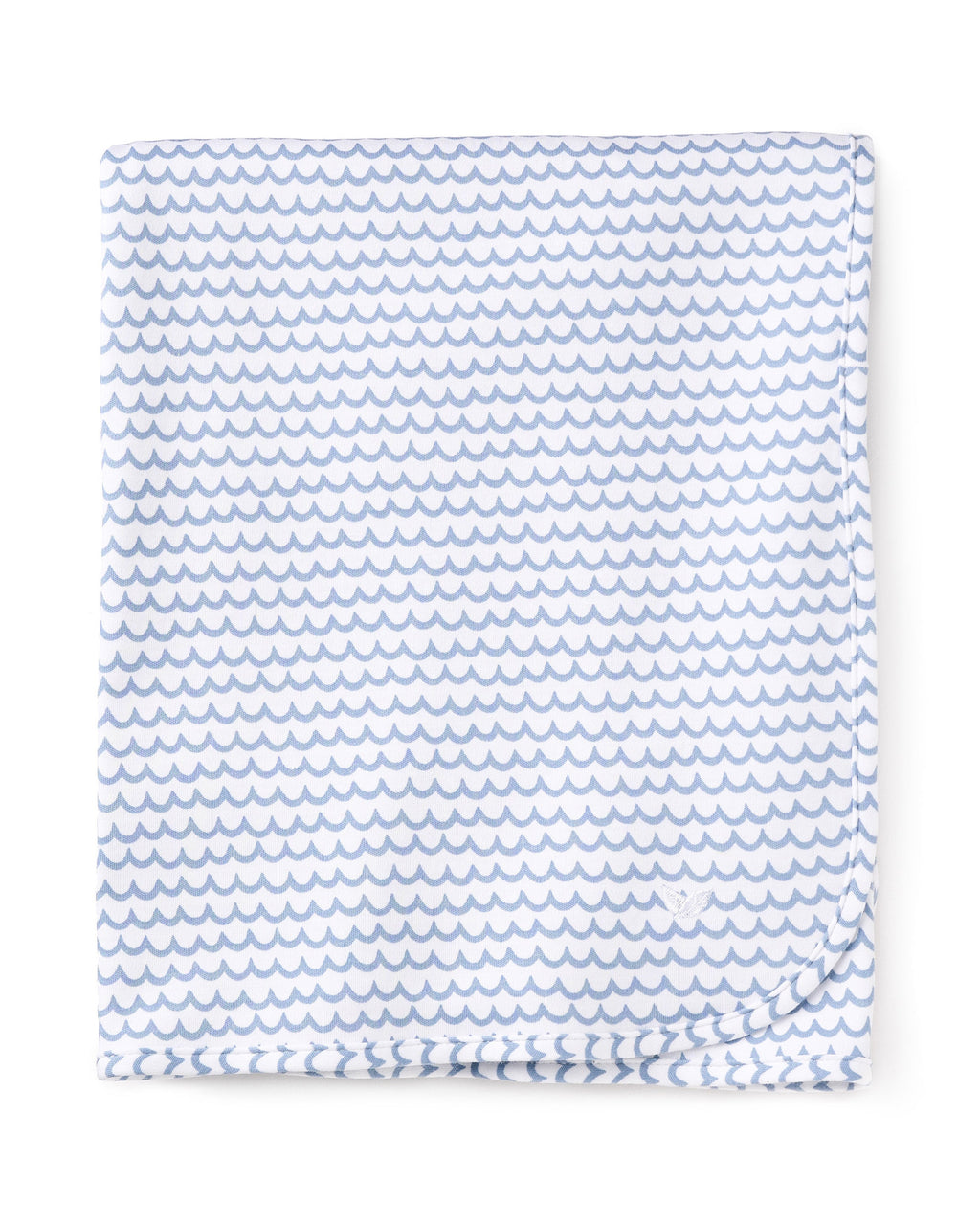 Pima Baby Blanket in La Mer