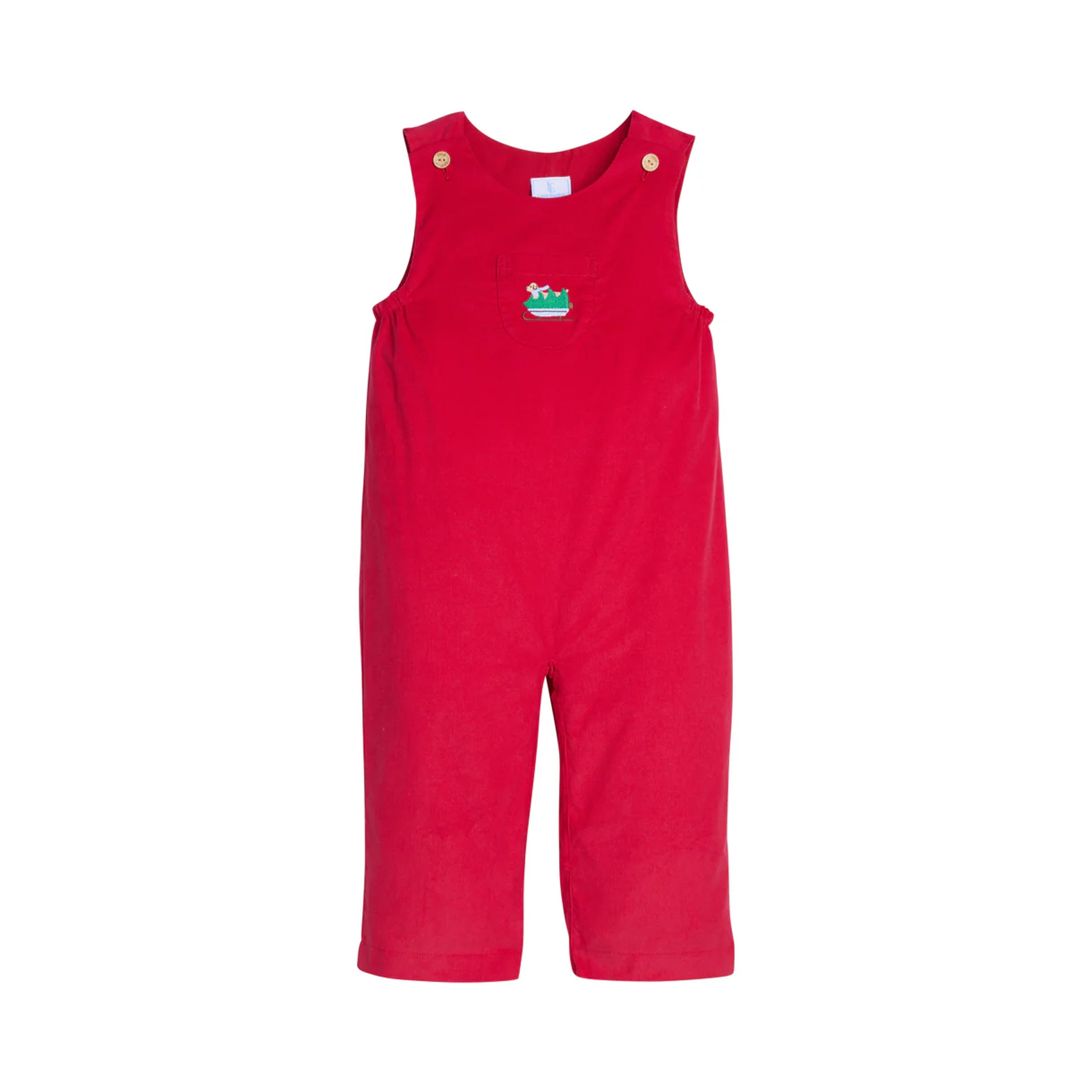 Applique Campbell Overall in Holiday Lab