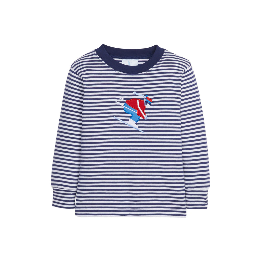 Applique T-Shirt in Ski
