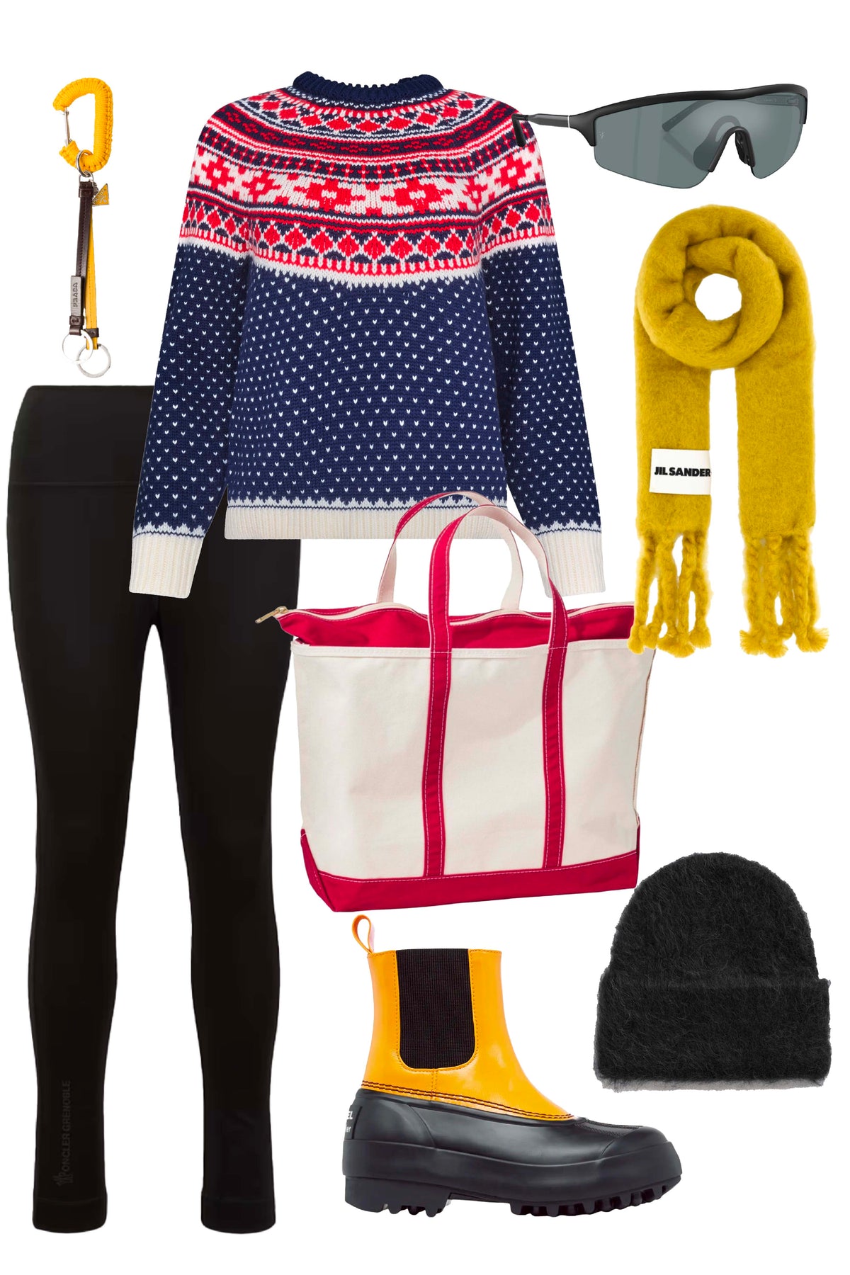 Josie Sweater in St. Moritz Fairisle