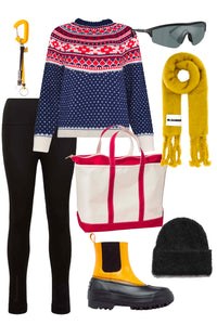 Josie Sweater in St. Moritz Fairisle