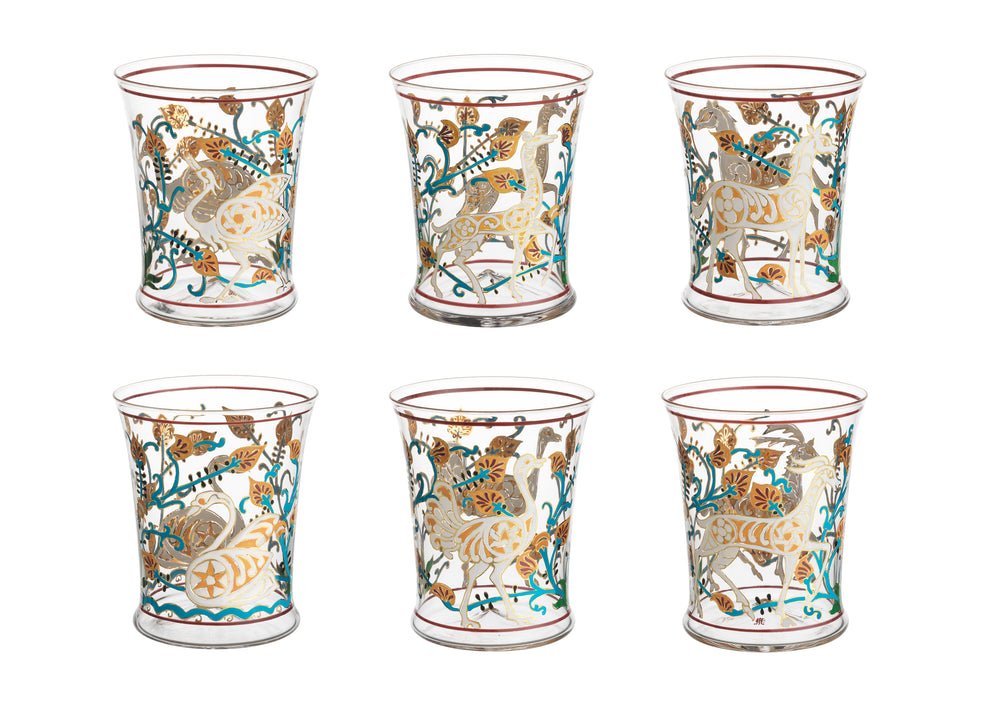 Alhambra Arabian Tumbler with Swans
